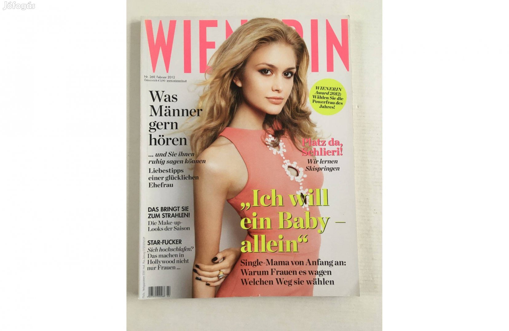 Wienerin német nyelvű magazin, újság - lapszám: 2012.02