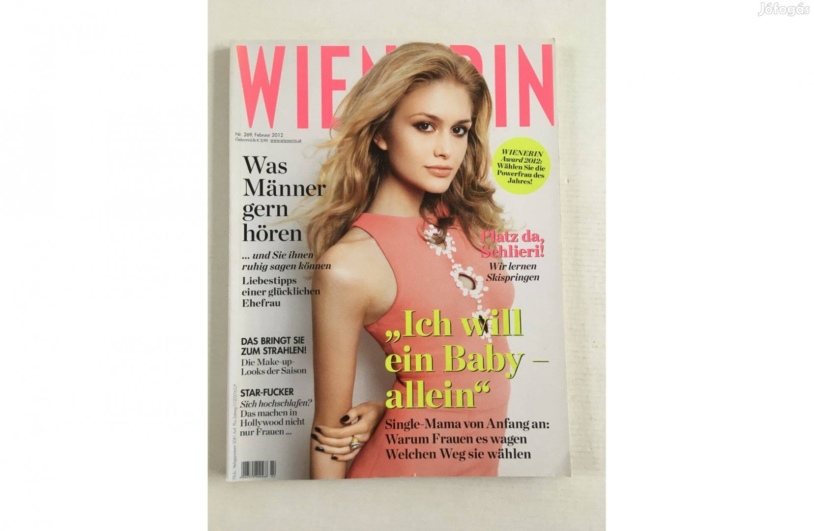 Wienerin német nyelvű magazin, újság - lapszám: 2012.02