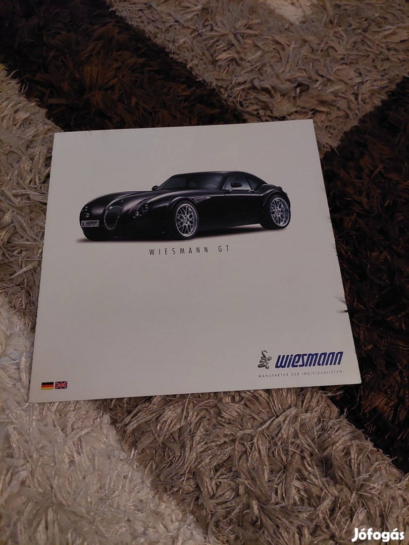Wiesmann gt prospektus katalógus