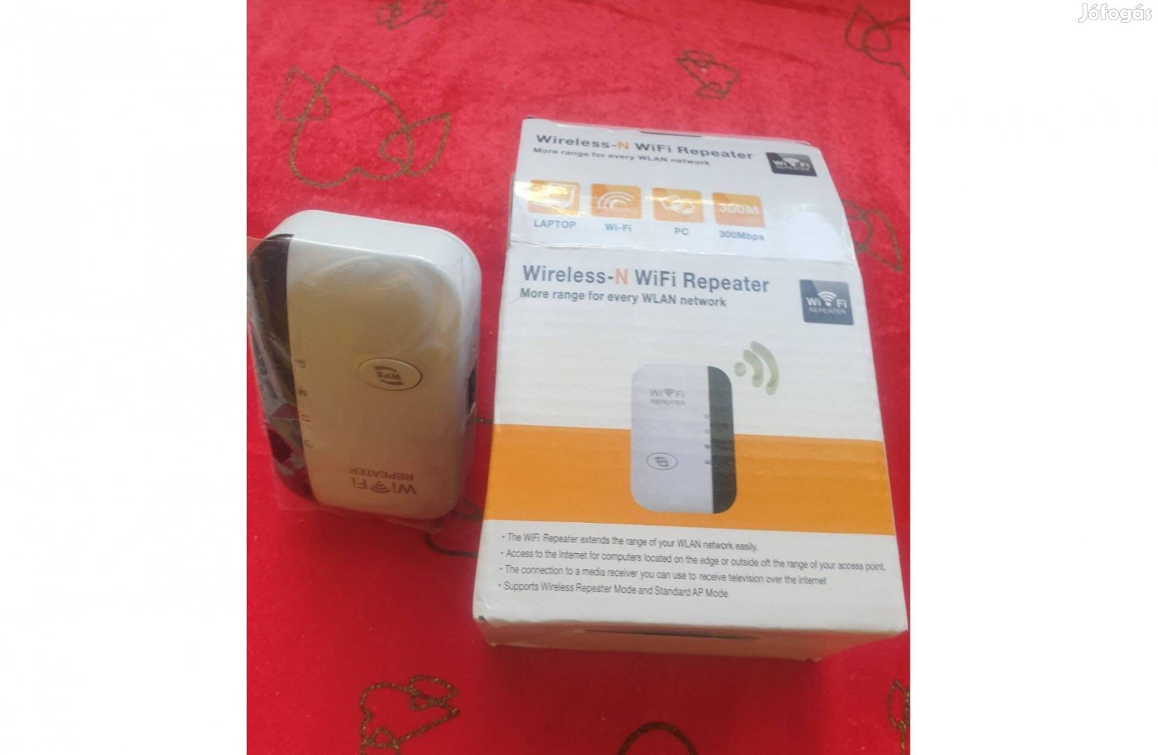 Wifi JEL erősítő Vadiúj Vezetéknélküli