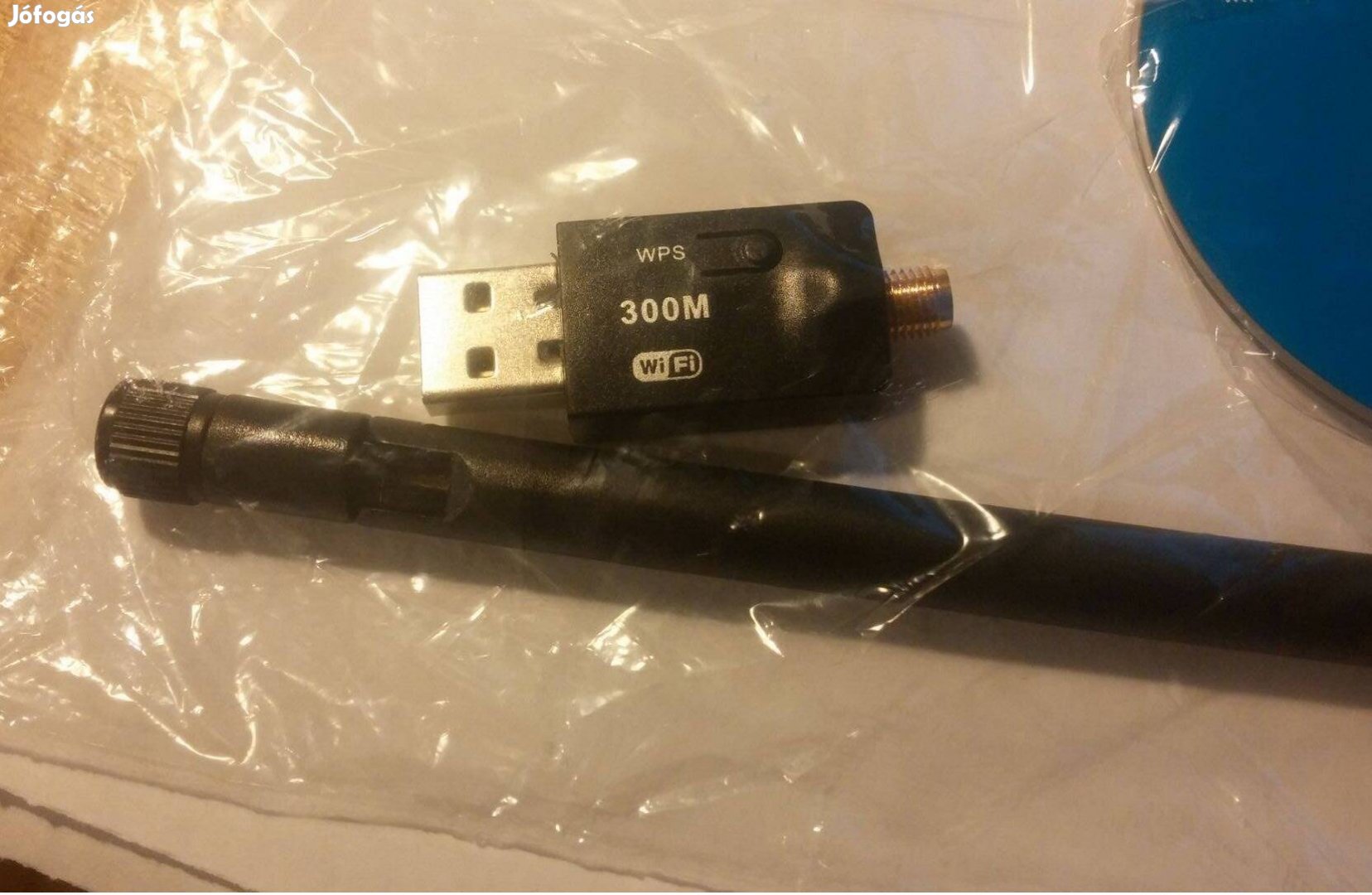 Wifi Lan WLAN USB adapter és antenna max 300 Mbps