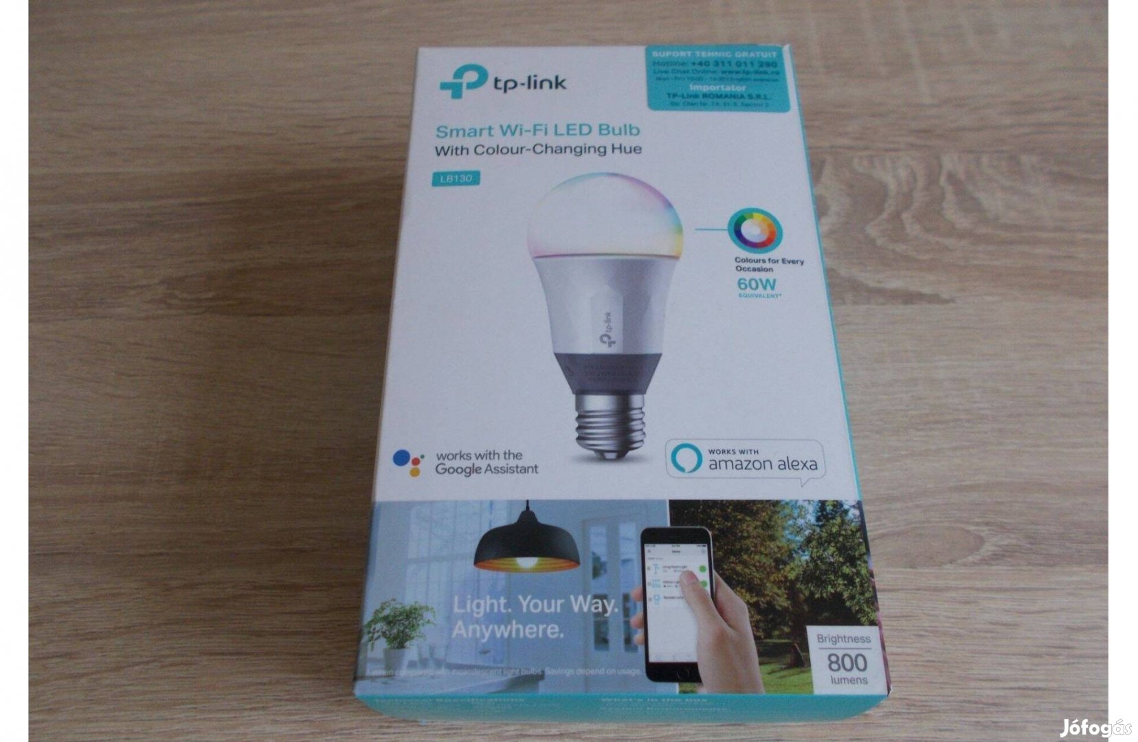 Wifi Led Okos Izzó TP-Link LB 130