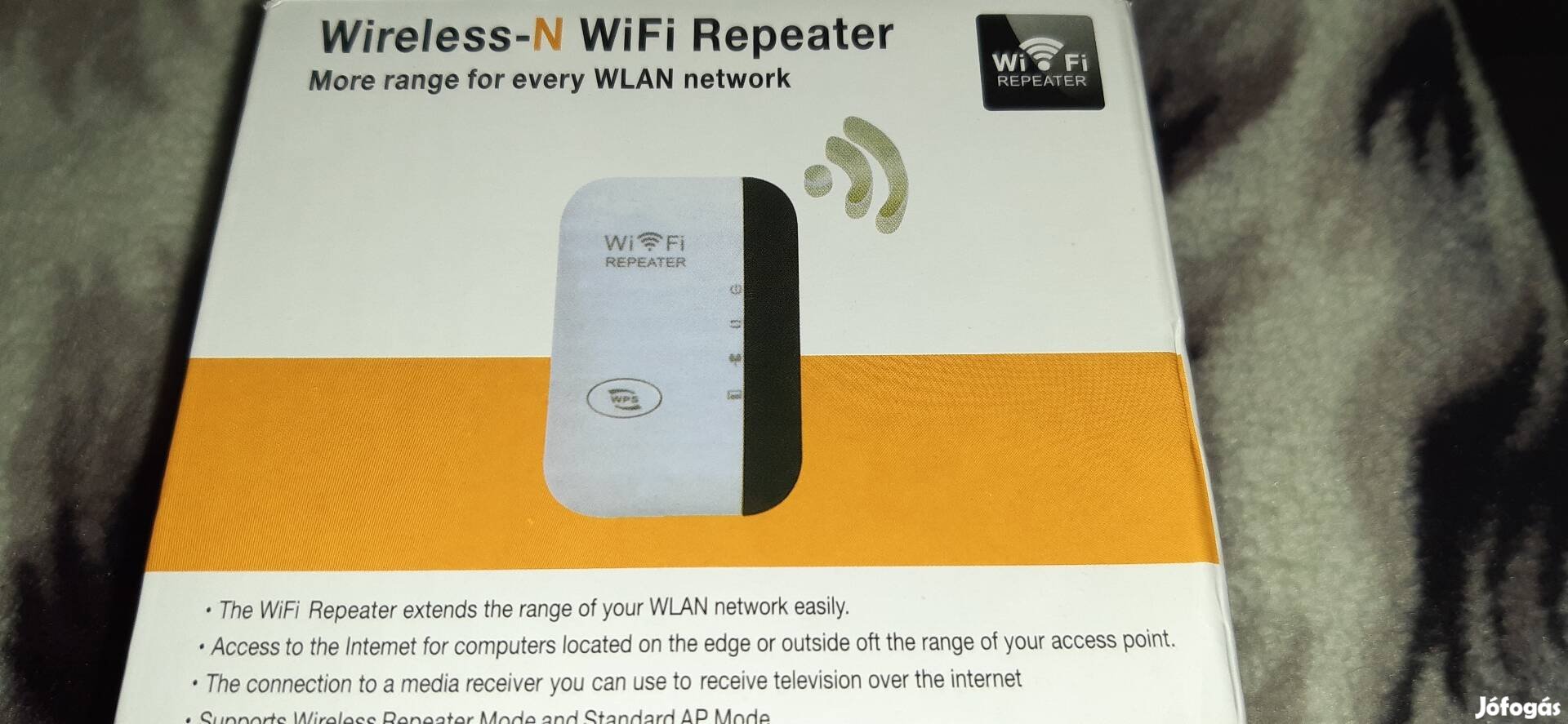 Wifi erősítő bomtatlan csomagolásban eladó