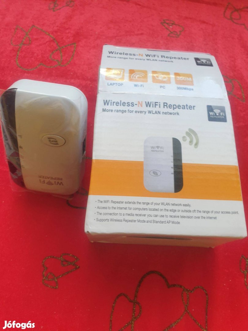 Wifi jelerősítő Vadiúj átjátszó vez nélküli Helyben-10%