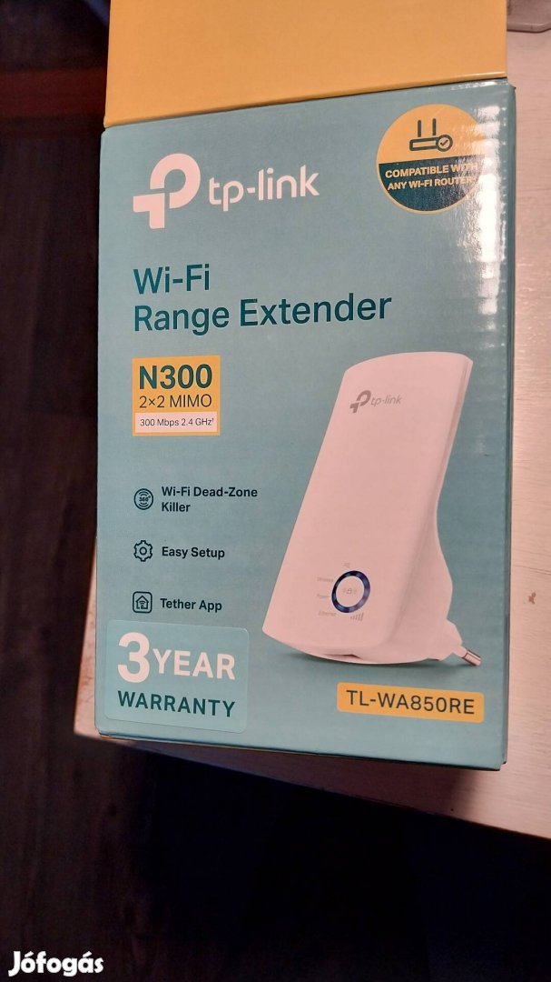 Wifi jelerősítő tp-link range extender