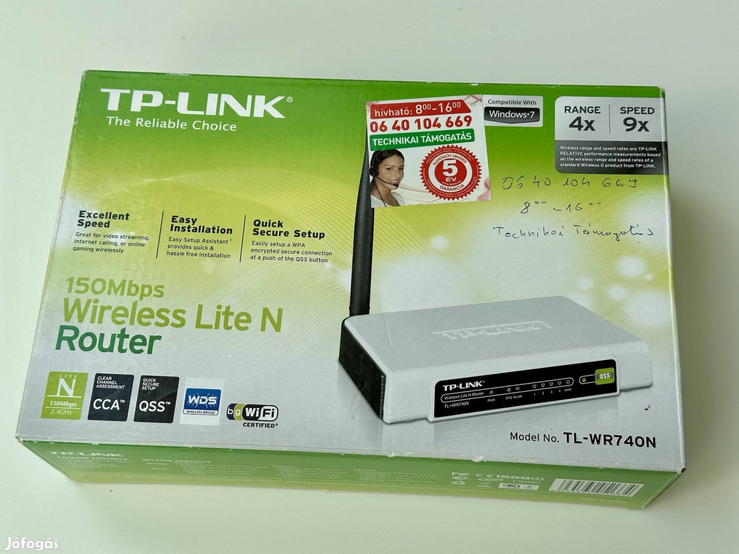Wifi router 150 Mbs, TP-Link