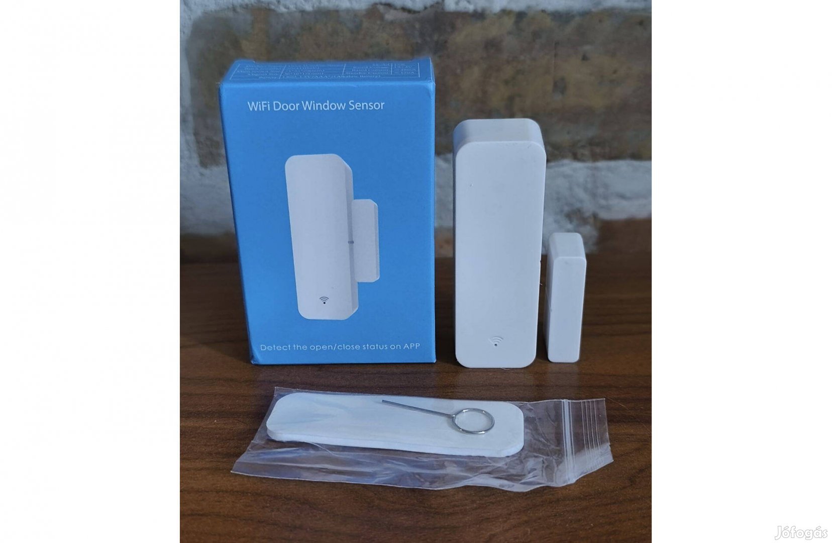 Wifi smart ajtó nyitásérzékelő, riasztó, okosotthon