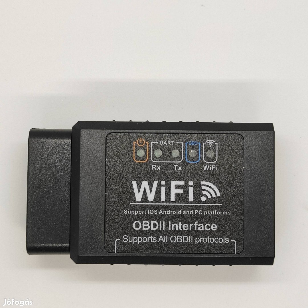 Wifis ELM327 OBD2 autódiagnosztika hibakód olvasó és törlő új 
