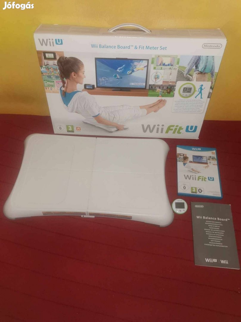 Wii Fit U With Balance Board And Fit Meter PAL Wii U
