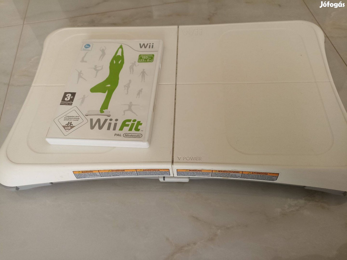 Wii , Wii U Balance Board Fit Pad + Wii Fit játék