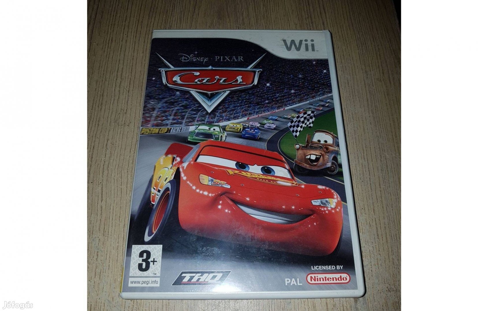 Wii disney-pixar cars játék eladó