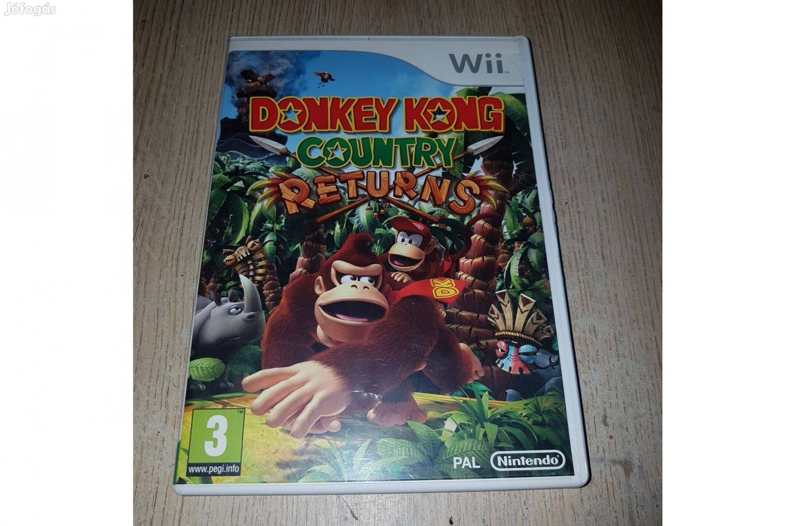 Wii donkey kong country returns eladó