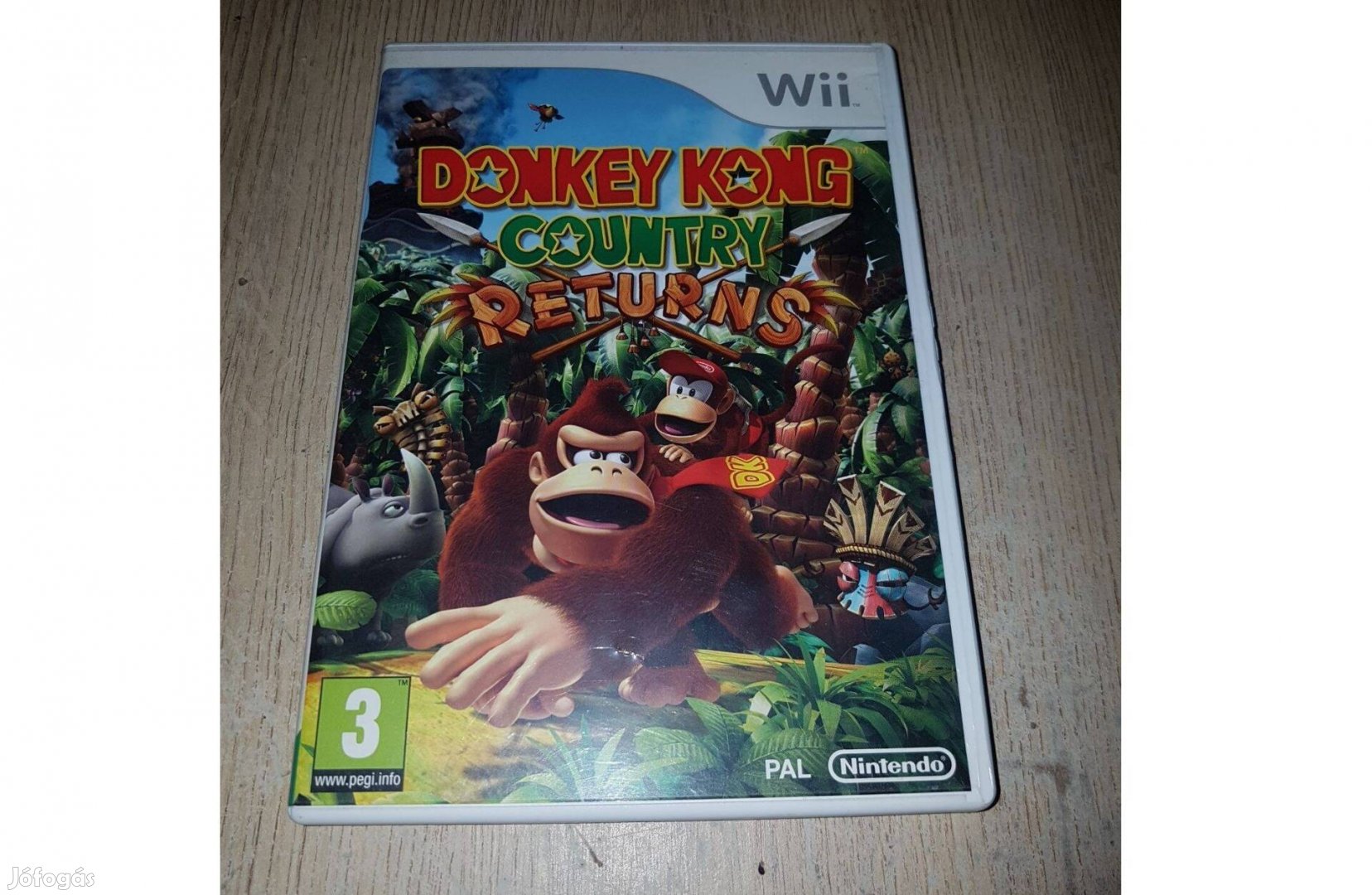 Wii donkey kong country returns játék eladó