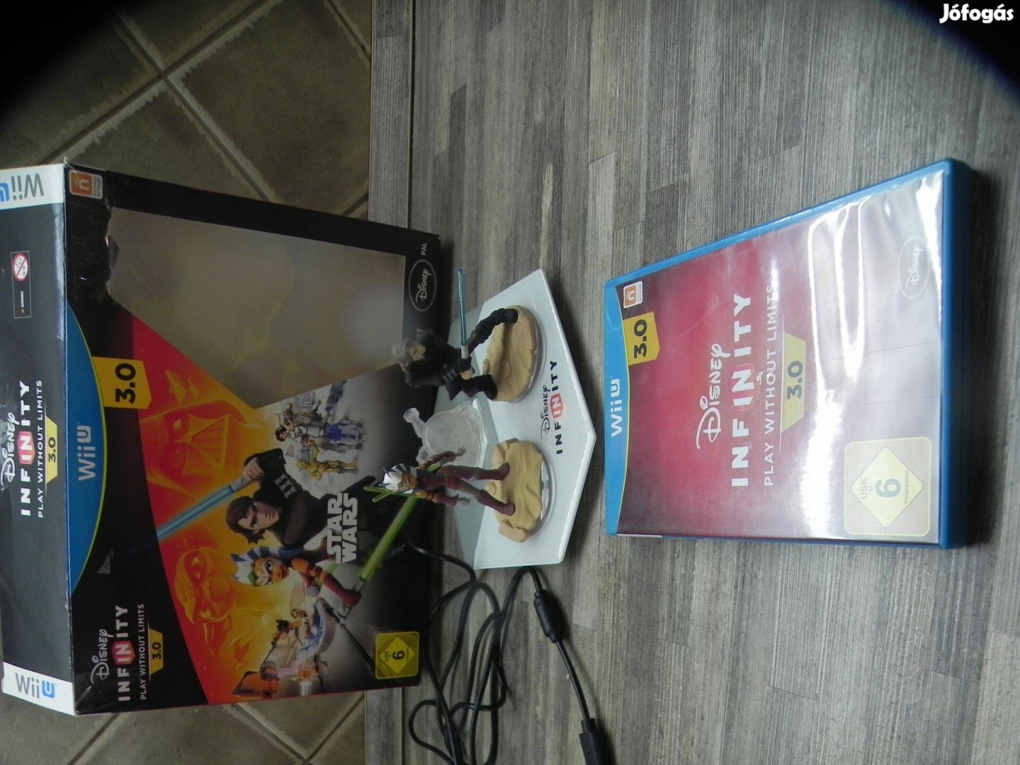 Wii u star wars Disney Infinity 3.0 + Nintendo Wii U skylanders 2db