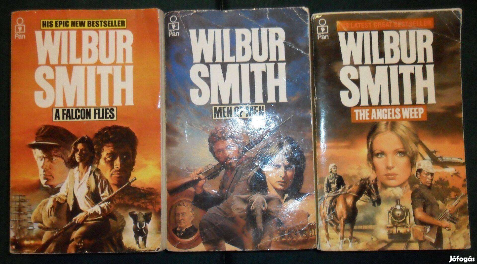 Wilbur Smith: A falcon flies - Men of men - The angels weep