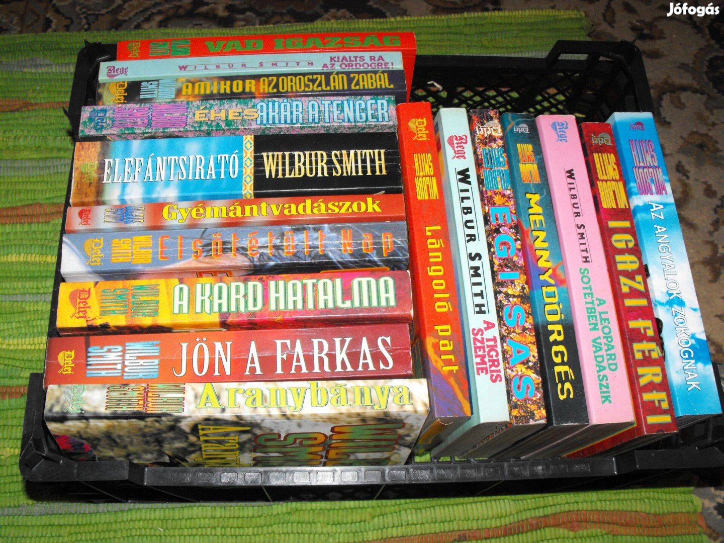 Wilbur Smith könyvcsomag 17 db könyv