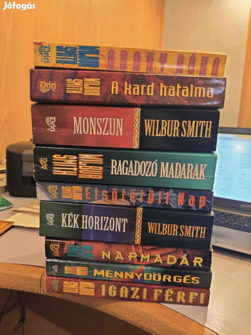 Wilbur Smith könyvek