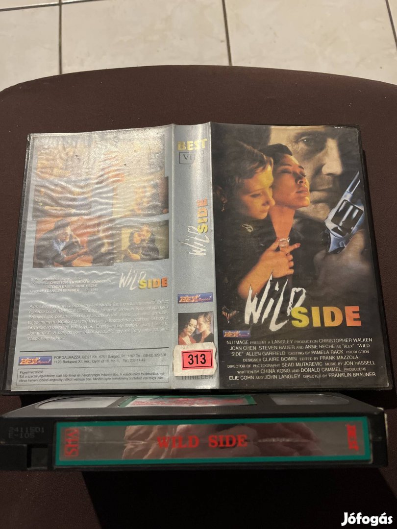 Wild Side vhs kistok akció