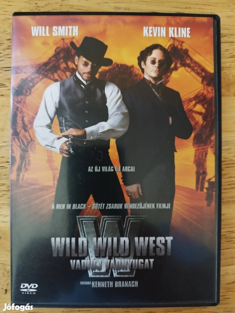 Wild Wild West vadiúj Vadnyugat dvd Will Smith 