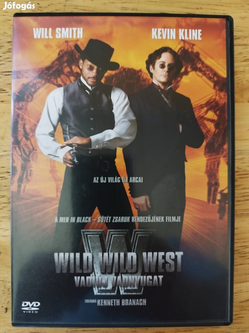 Wild wild West - vadiúj Vadnyugat dvd Will Smith 