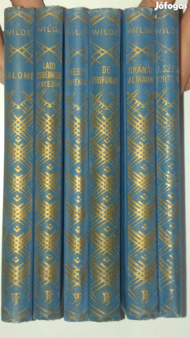 Wilde Oszkár összes művei sorozatból 6 kötet (nem teljes sorozat)