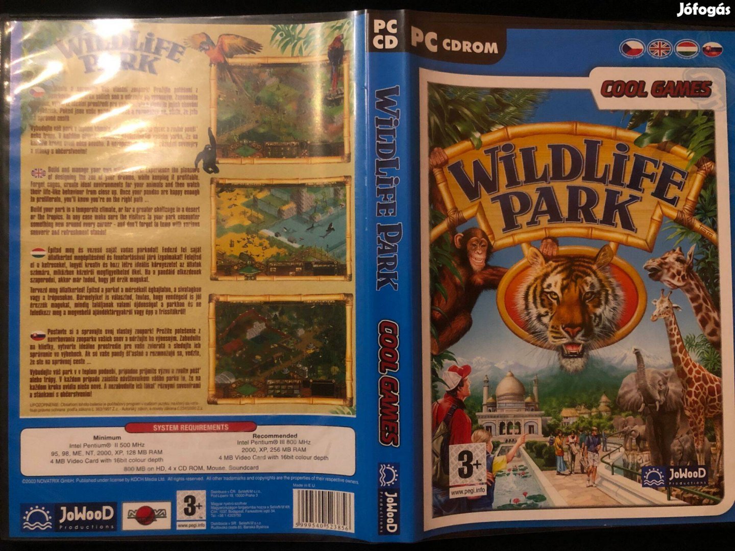 Wildlife Park PC játék (karcmentes, magyar nyelvű)