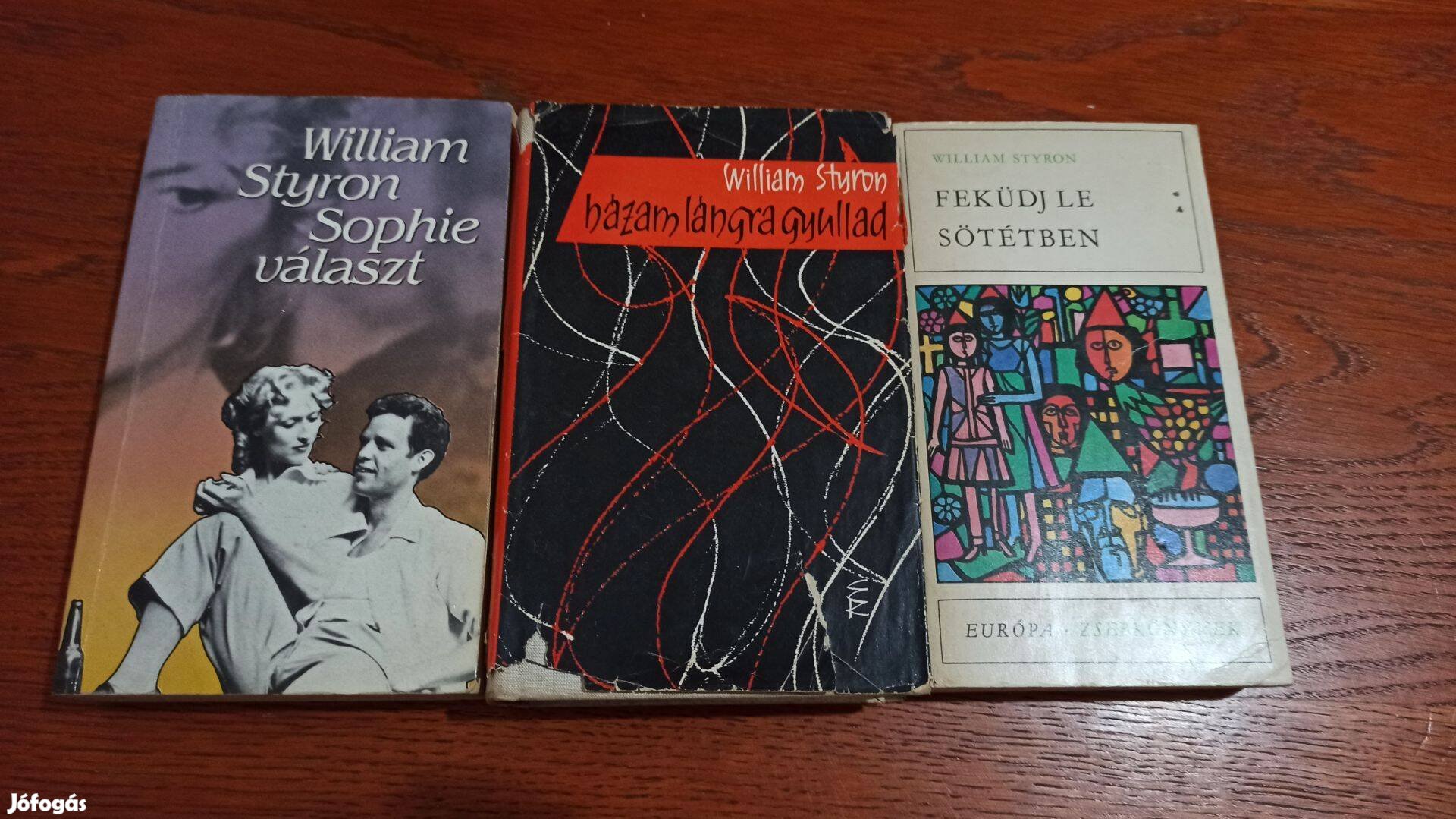 Wiliam Styron könyvcsomag 4 db könyv