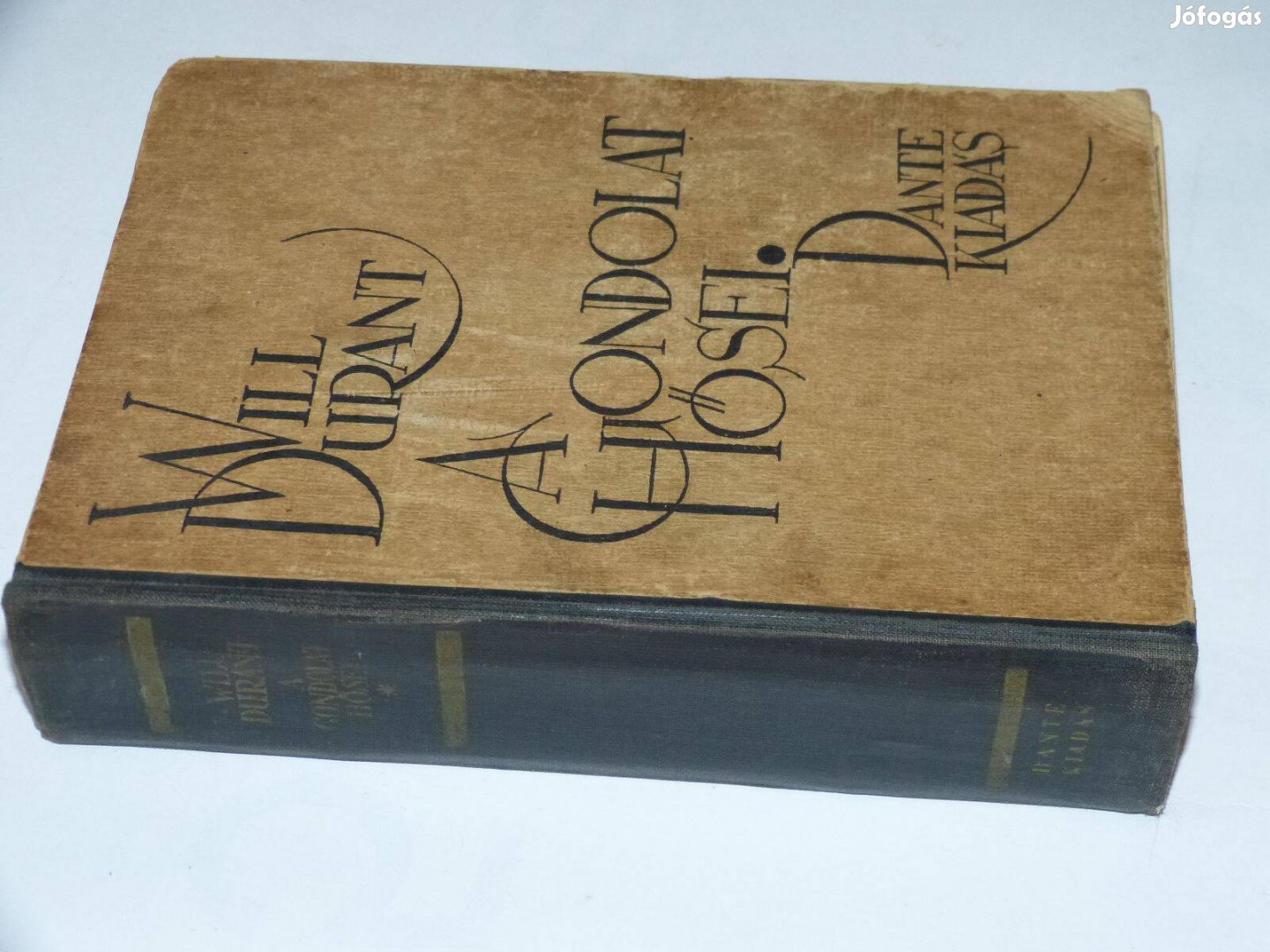 Will Durant A gondolat hősei / könyv 1943 Dante Kiadás
