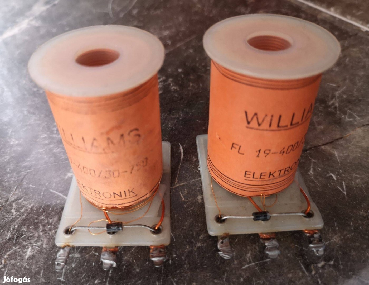Williams 19-400/30-750 kartekercs 2db NOS