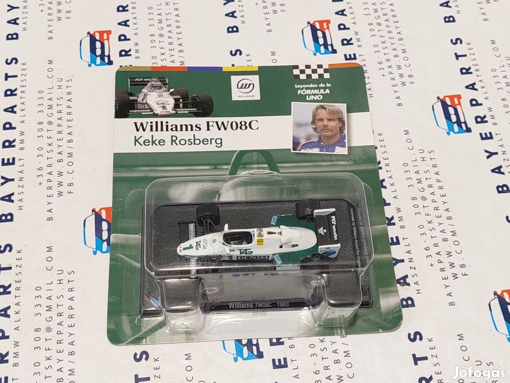 Williams FW08C F1 #1 (1983) - Keke Rosberg -  Altaya - 1:43