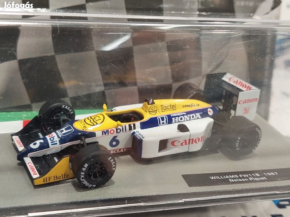 Williams FW11B F1 #6 (1987) - Nelson Piquet -  Altaya - 1:43