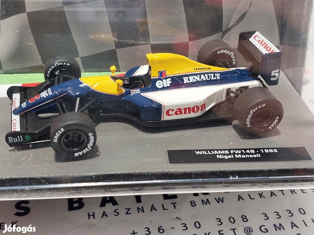 Williams FW14B F1 #5 (1992) - Nigel Mansell -  Altaya - 1:43