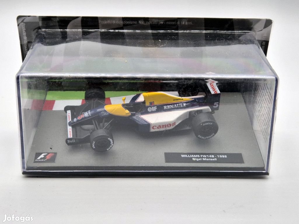 Williams FW14B F1 #5 (1992) - Nigel Mansell -  Altaya - 1:43