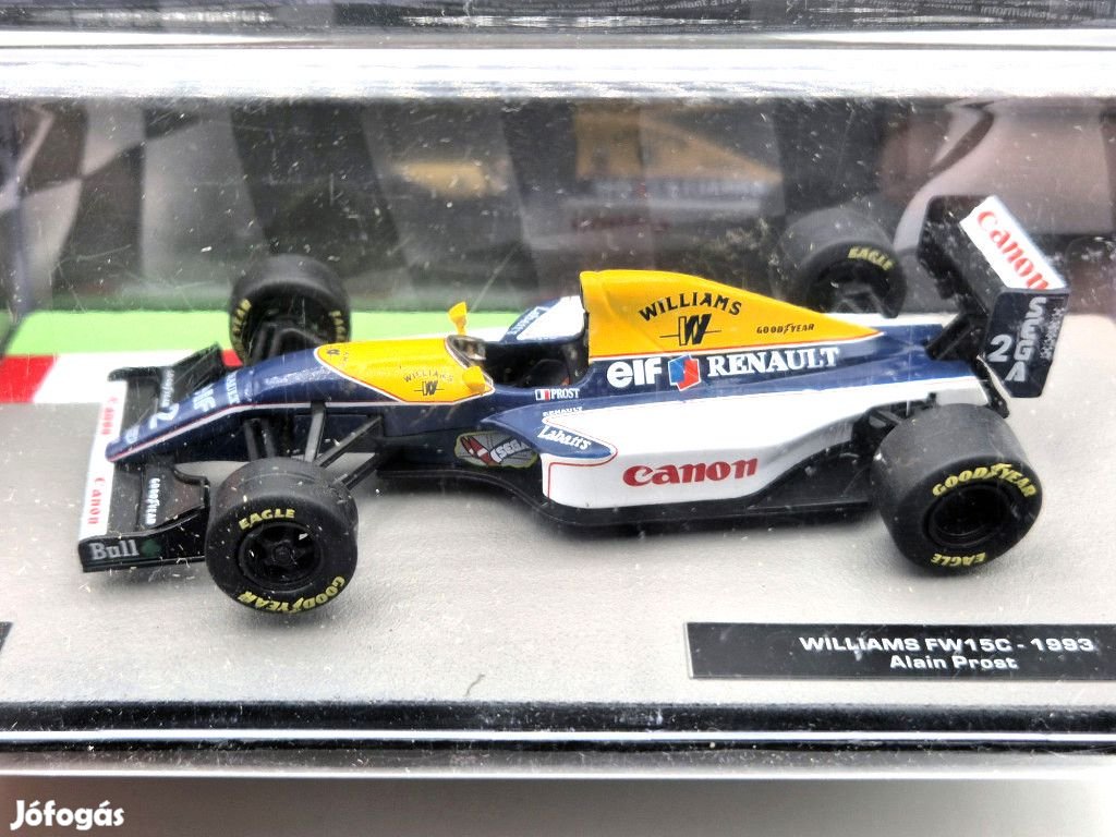 Williams FW15C F1 #2 (1993) - Alain Prost -  Altaya - 1:43