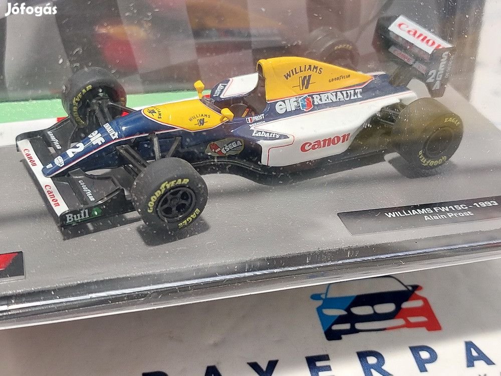 Williams FW15C F1 #2 (1993) - Alain Prost -  Altaya - 1:43