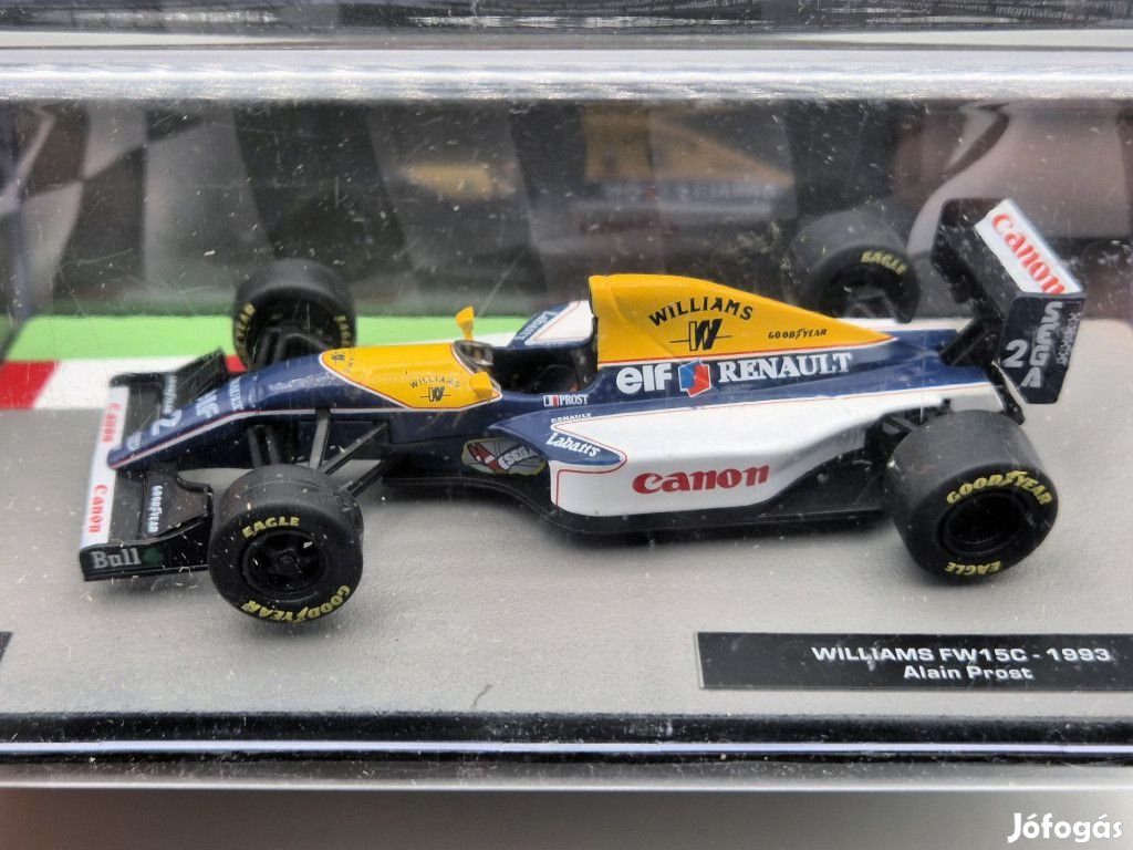 Williams FW15C F1 #2 (1993) - Alain Prost -  Altaya - 1:43