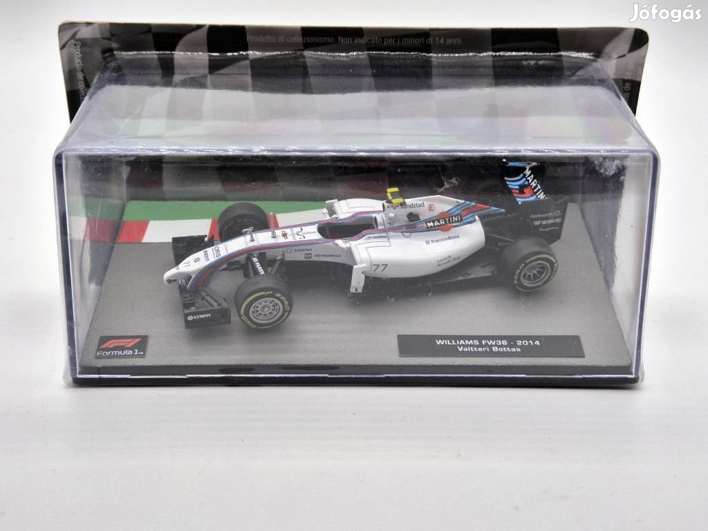 Williams Mercedes FW36 F1 #77 (2014) - Valtteri Bottas -  Edicola - 1