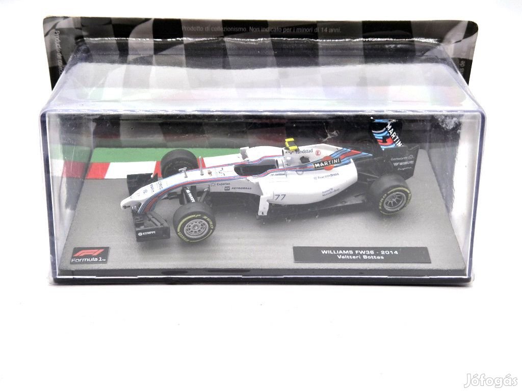 Williams Mercedes FW36 F1 #77 (2014) - Valtteri Bottas -  Edicola - 1