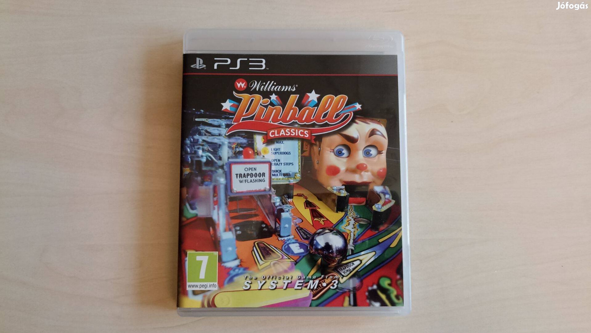 Williams Pinball Classics PS3 játék hibátlan állapotban eladó