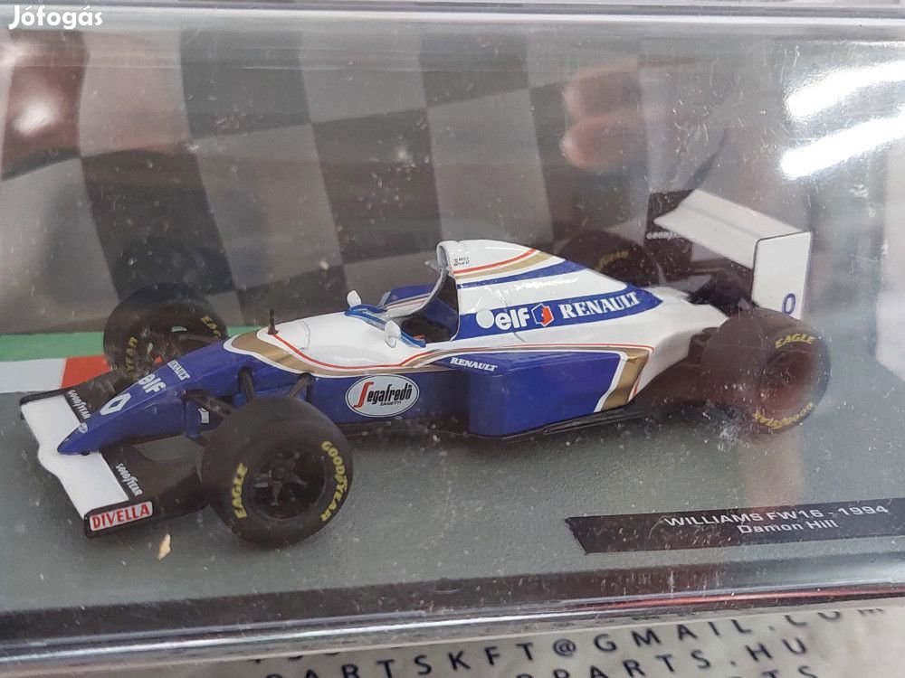 Williams Renault FW16 F1 (1994) - Damon Hill -  Edicola - 1:43