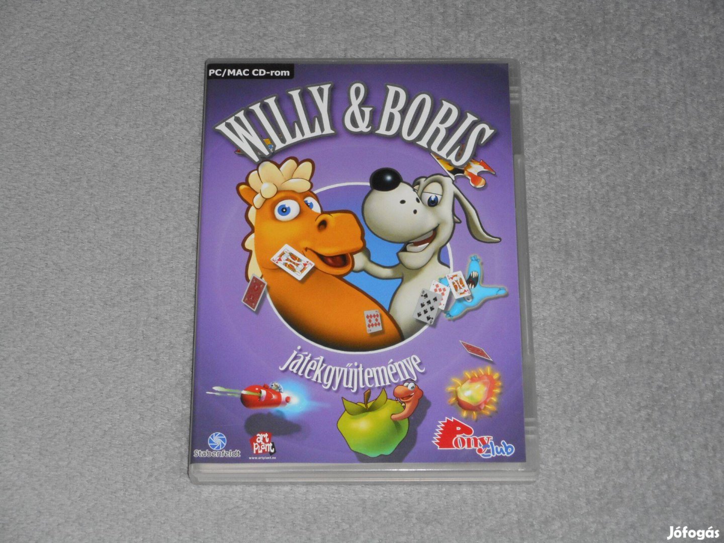 Willy & Boris játékgyűjteménye Számítógépes PC játék, Ritka