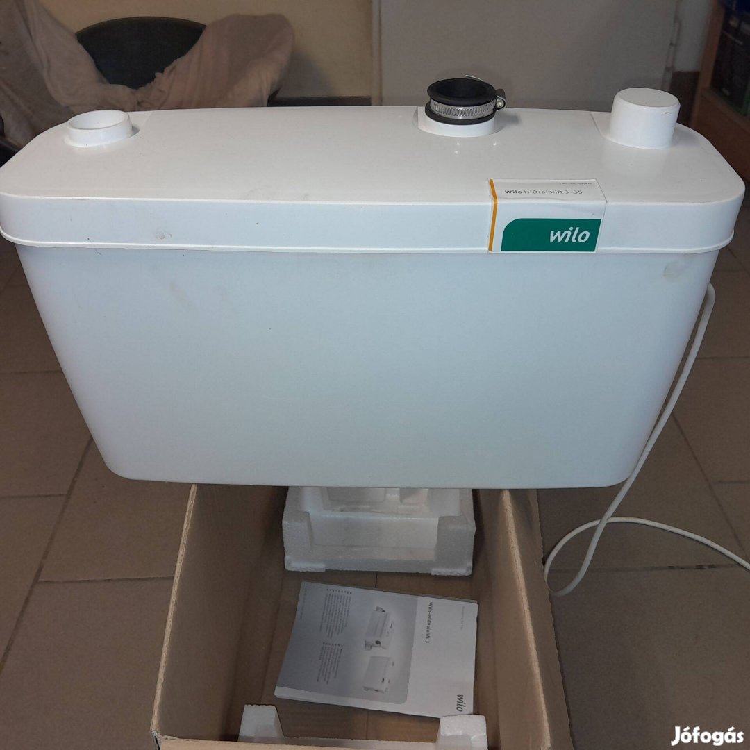 Wilo Hidrainlift 3-35 szennyvízátemelő Hibás