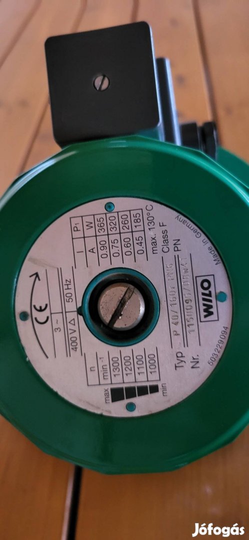 Wilo P40/160r felújított, szervízből 