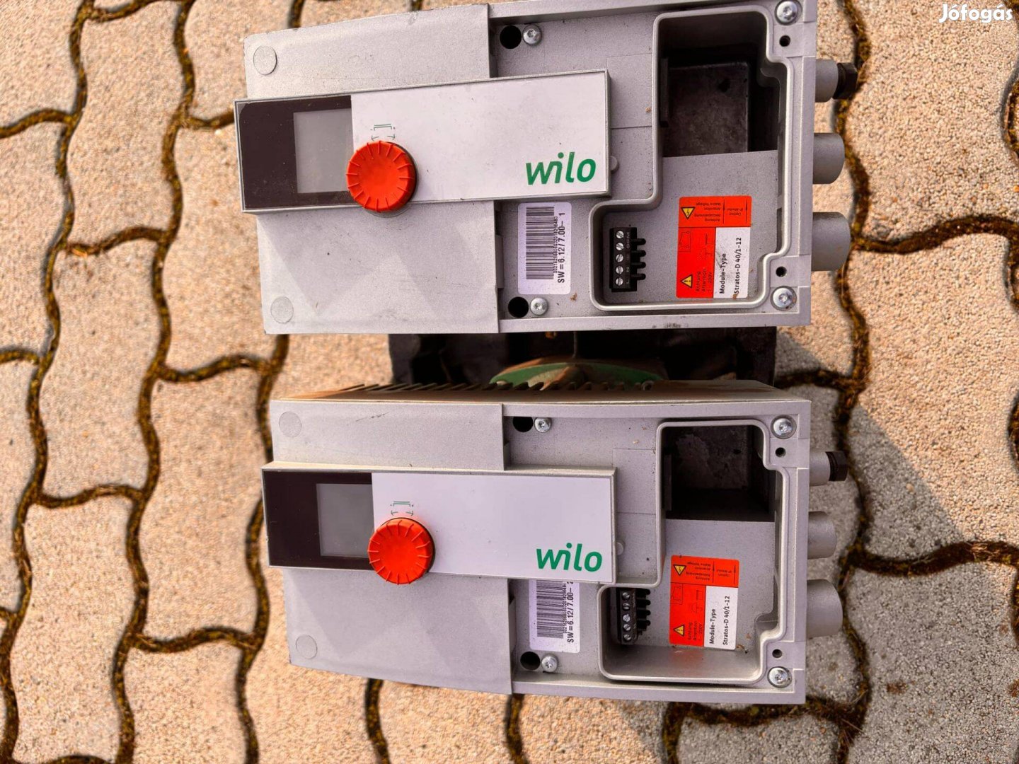 Wilo Stratos D 40/1 12 LCD Energiatakarékos Fűtési Keringető Szivattyú