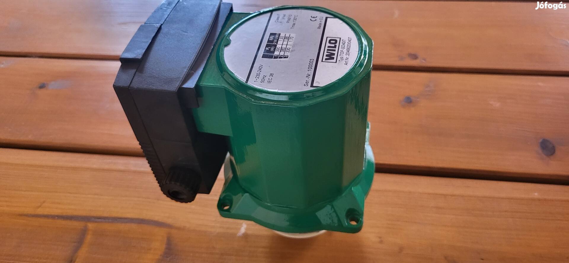 Wilo Top-s40/7 felújított motor, szervízből 