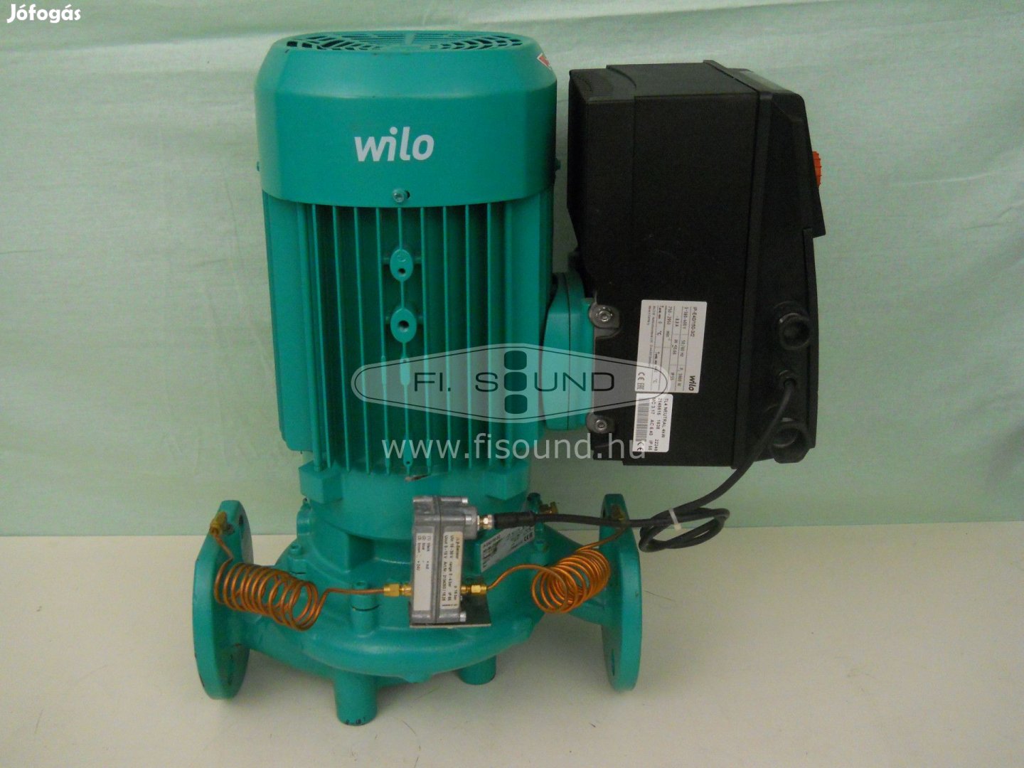 Wilo W100120-2-F188E, 3 KW-s Új indukciós keringető szivattyú