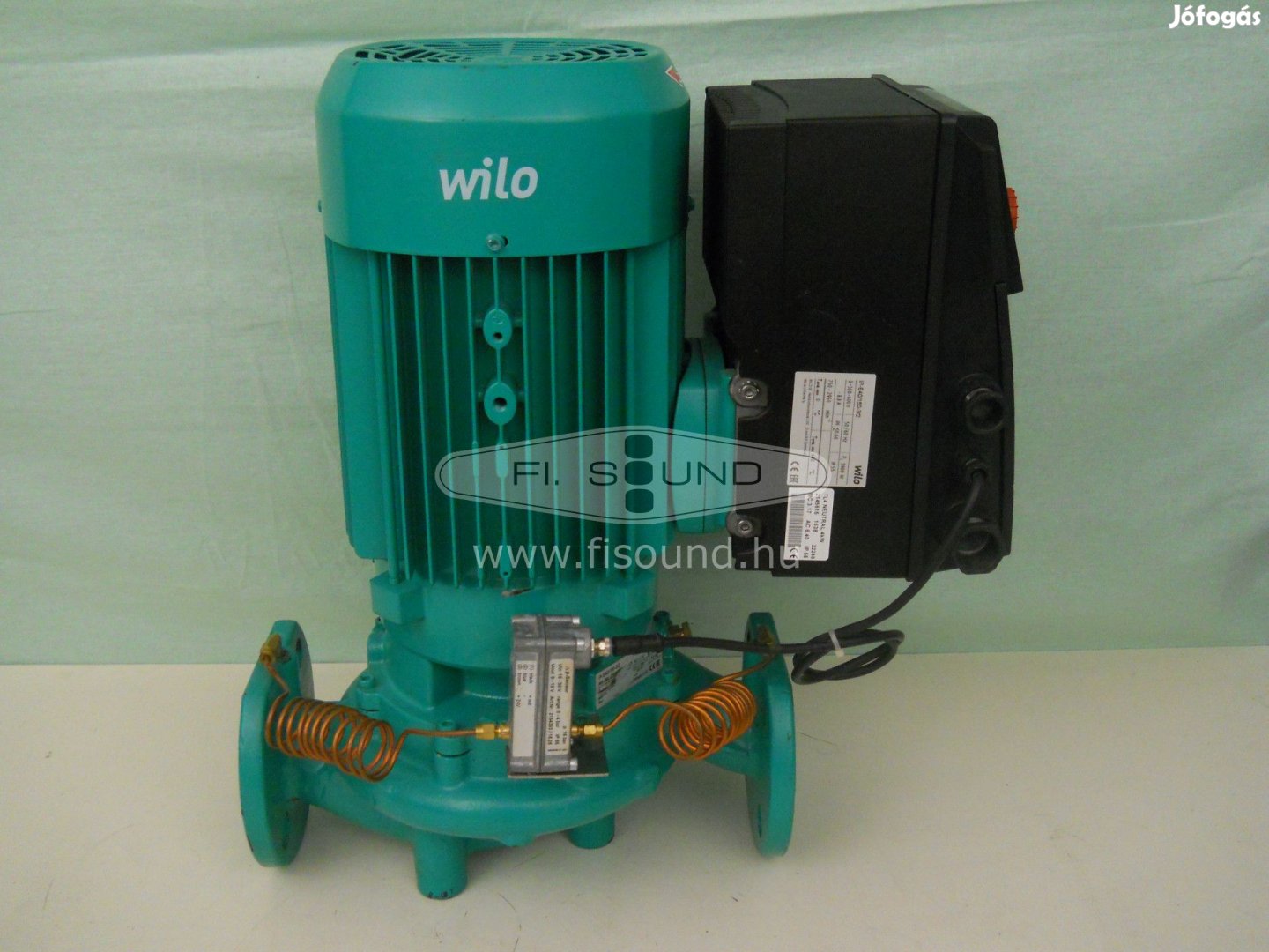 Wilo W100120-2-F188E, 3 KW-s Új indukciós keringető szivattyú