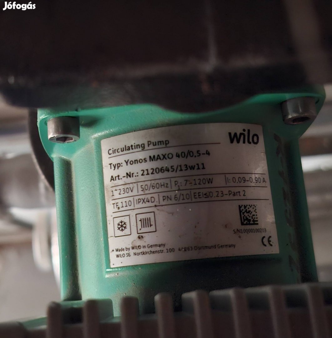 Wilo Yonos maxo 40/0.5-4