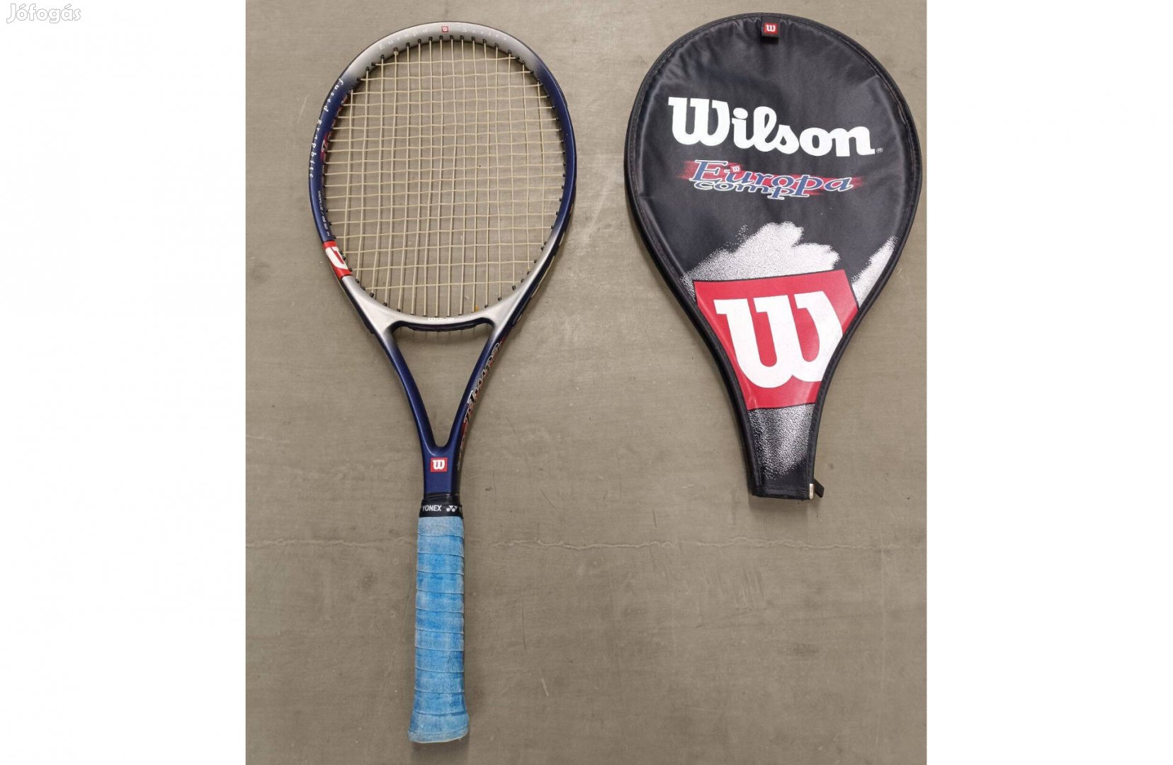 Wilson Europa Comp teniszütő tokkal
