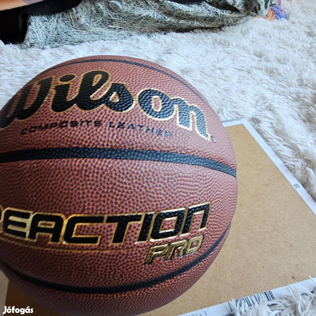 Wilson Reaction Pro 295 Basketball 6 Kosárlabda teljesen új 6os méret